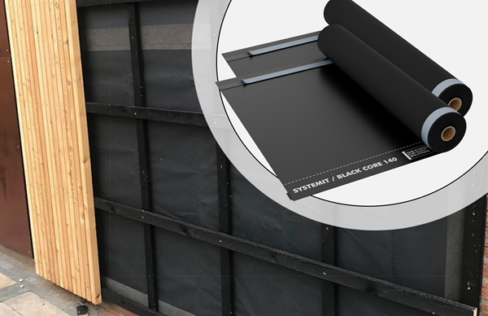 BLACK Core 140 jumta un sienas membrāna (140g/m² - 75m² rullis) - Image 5