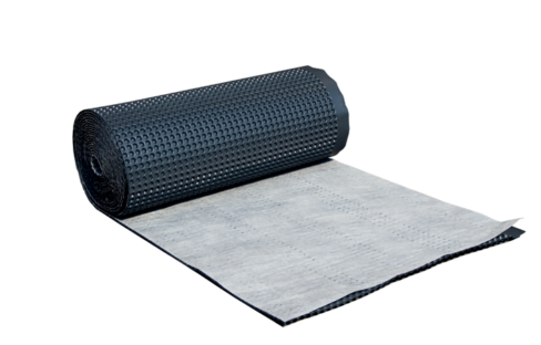 Ģeomembrāna ar ģeotekstilu PM DRAIN-TEC 250 (30m² rullis) - Image 3