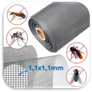 Insektu sieti ALU/HD-PE