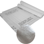 REFLEX stiegrota alumīnija membrāna saunām un pirtīm (1,5m x 50m / 75m² rullis) 081181-32
