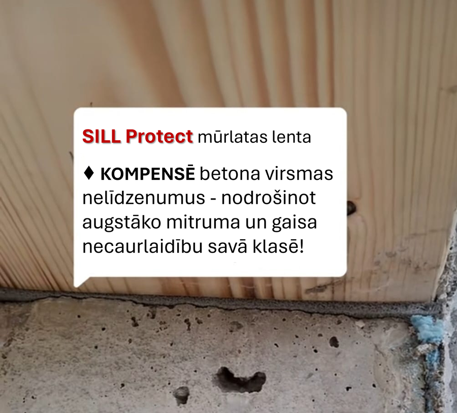 Sill Protect mūrlatas lenta-buvegudri