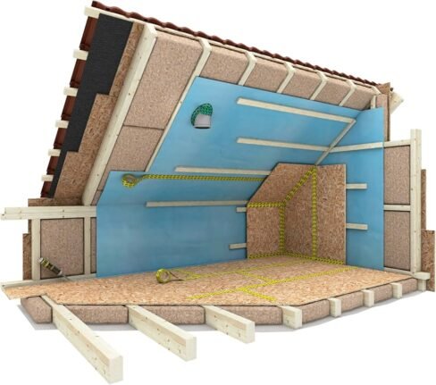 PEfoil-200 tvaika necaurlaidīga plēve (3m x 45m 135m² rullis) - Image 2