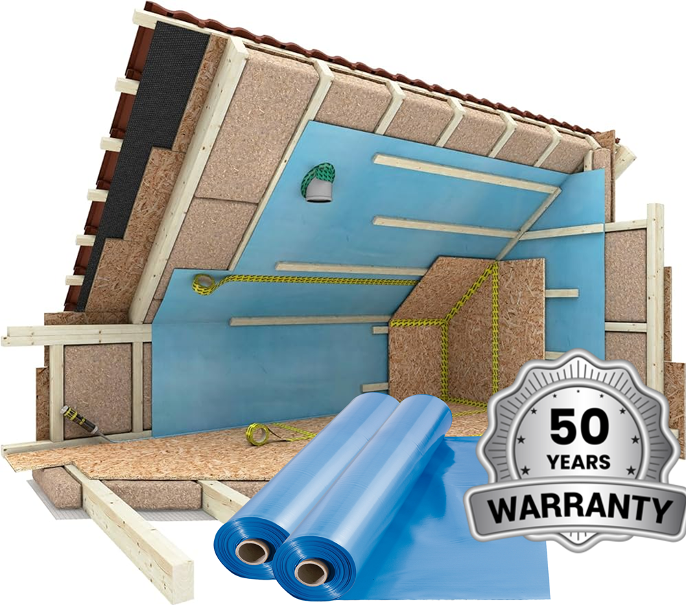 Tvaika plēve, siltinājuma plēves