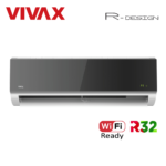 R-Design pelēks spogulis gaiss/gaiss siltumsūknis 5kW VIVAX