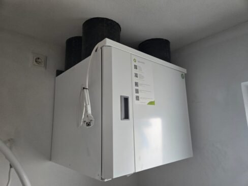 Salla centralizētas sistēmas rekuperators 374m³ Labā (R) eWind - Image 7