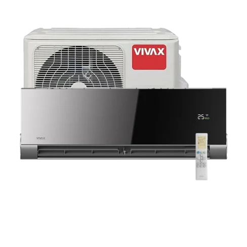 H-Design pelēki melns spogulis 5kW VIVAX - Image 2