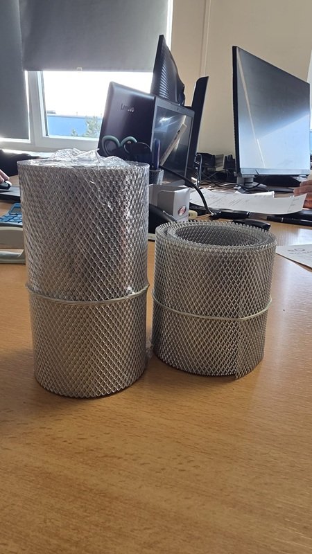 ALU-Grid 100 lokāms alumīnija kaitēkļu profils 5m rullī - Image 2