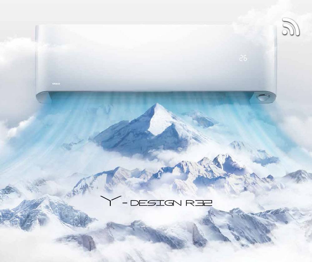 Y-Design balts 3,5kW VIVAX - Image 2