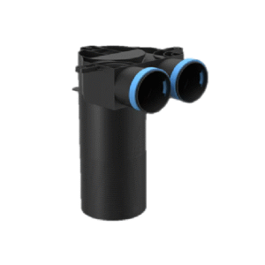 Difuzora pieslēgums 2x75