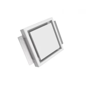 Iebūvējams gaisa difuzors KVADRO