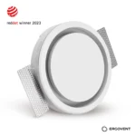RONDO Ø125 mm iebūvējams ģipša difuzors