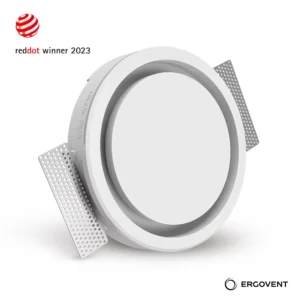 iebūvējams gaisa difuzors RONDO Ø125 mm