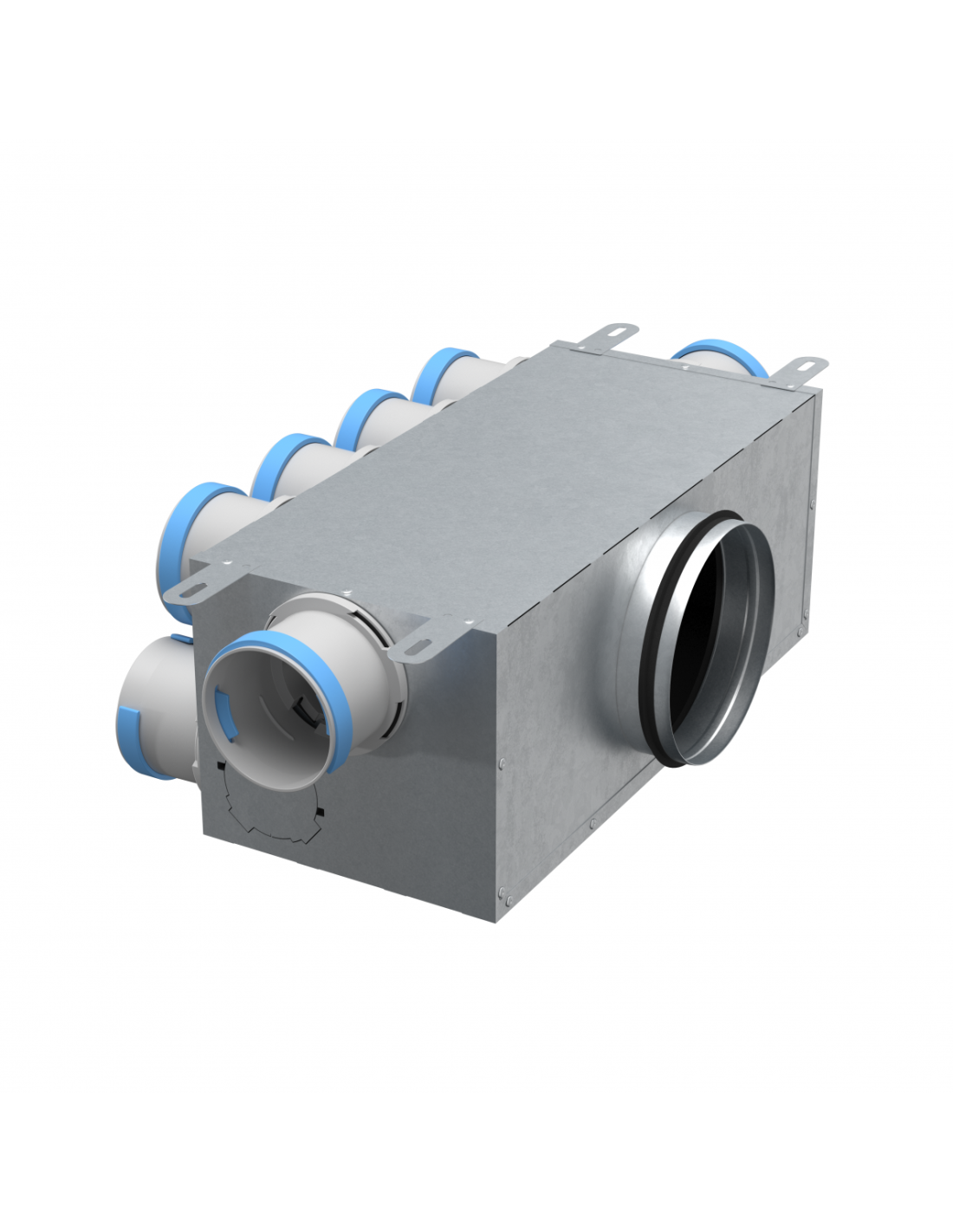 Gaisa kolektors MULTI ar 12/75mm izvadiem / 160mm ievads - Image 3