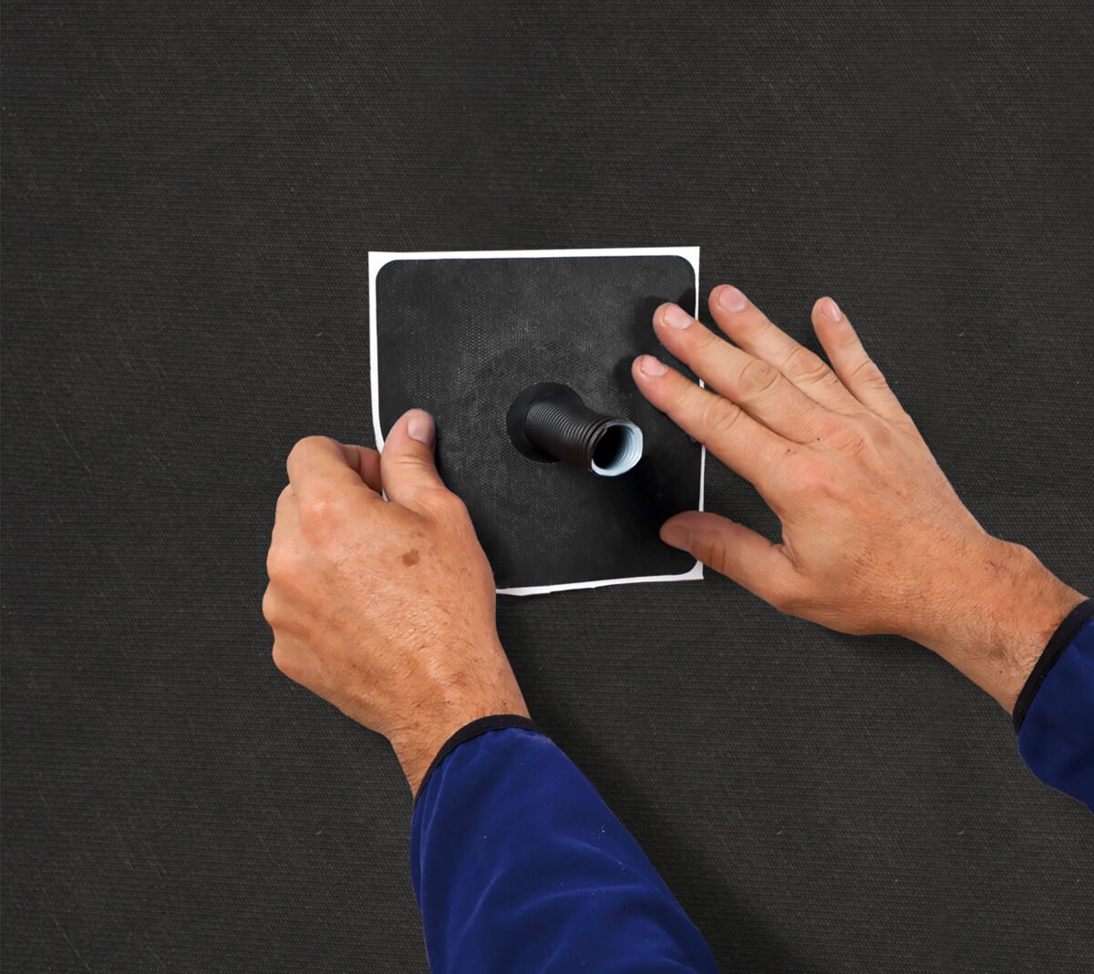 ProClima / Roflex 20 gofru manšete melna (Ø 15‑30 mm) 1AR04010 - Image 2