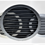 DSAV200 fasādes noseg reste anodēt pelēka ventilācijas izvadam