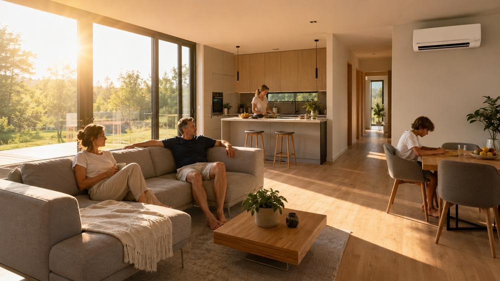 aukstuma dzesēšanas slodzes, saule un būvē gudri
