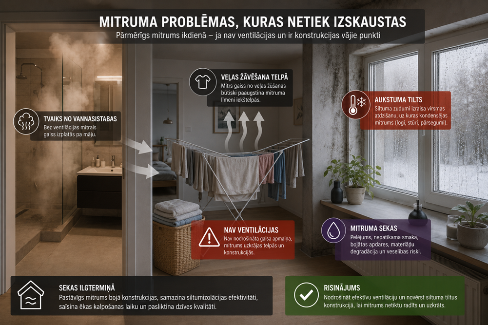 Mitruma avoti- skaidro Būvē Gudri