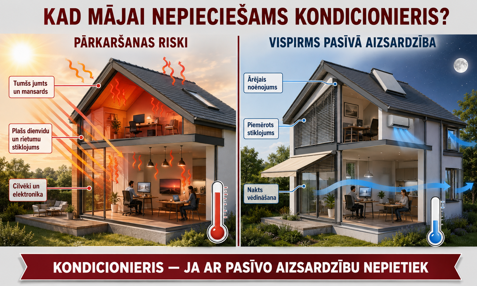 Kondicionieru izvēle pie Būvē Gudri
