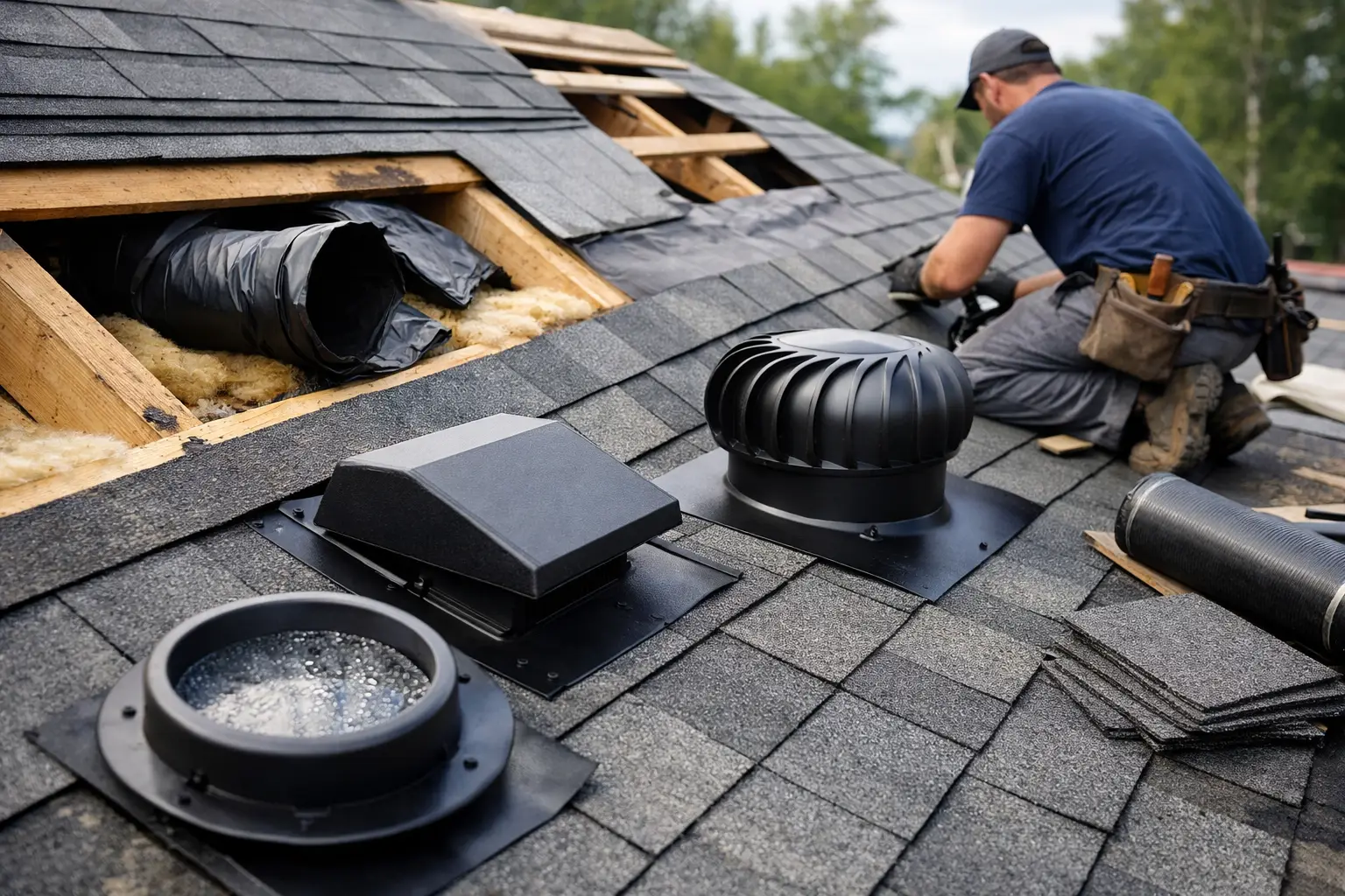 7 biežākās jumta ventilācijas kļūdas renovācijā